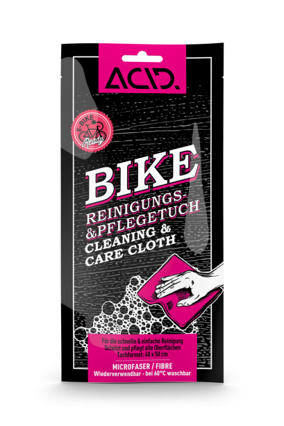 Reinigungs- & Pflegetuch Cube ACID Bike 40x50 cm