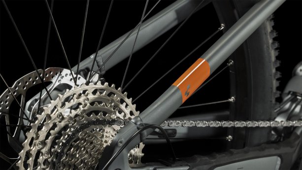 E-Bike Cube Stereo Hybrid 120 Pro 750 27,5 Zoll 2023, flashgrey/orange