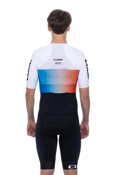 Anzug Cube TEAMLINE XC Suit black/blue/white