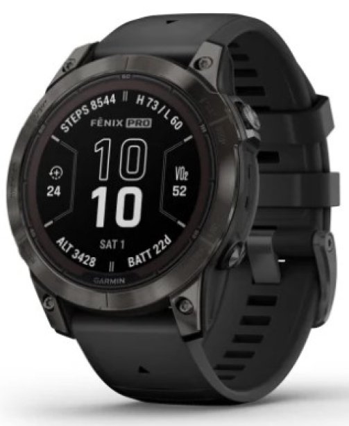 Smartwatch Garmin fenix 7 Pro – Sapphire Solar Edition