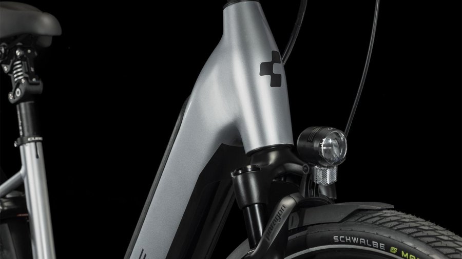 E-Bike Cube Supreme Hybrid SLX 625 2023 - Easy Entry, polarsilver/black