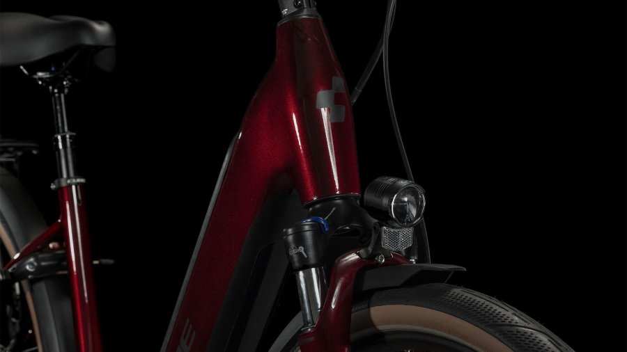 E-Bike Cube Supreme RT Hybrid Pro 500 2023 - Easy Entry, red/black