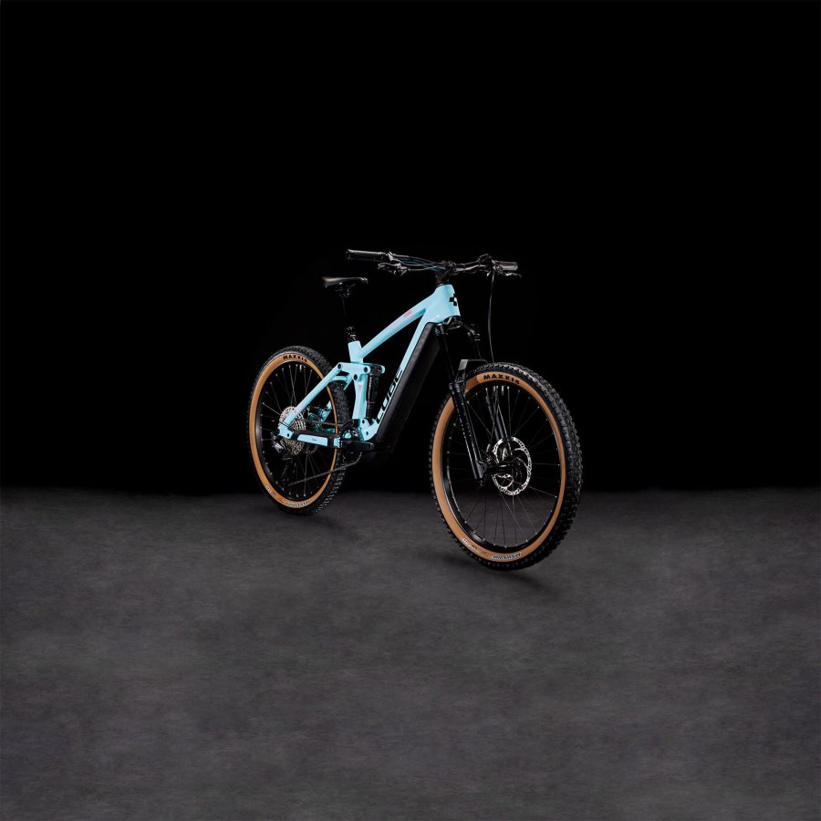 E-Bike Cube Stereo Hybrid 160 HPC Race 750 27,5 Zoll 2023, iceblue/black