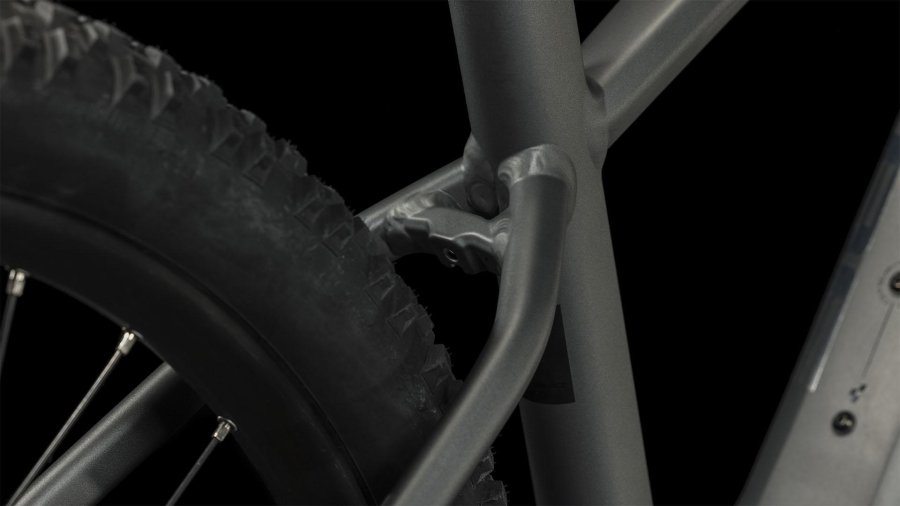 E-Bike Cube Reaction Hybrid Race 750 27,5 Zoll 2023, grey/metal