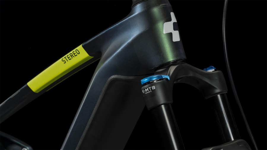 E-Bike Cube Stereo Hybrid 140 HPC SLX 750 27,5 Zoll 2023, goblin/yellow