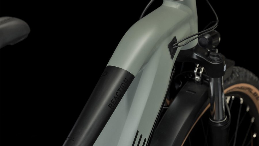E-Bike Cube Reaction Hybrid Performance 625 Allroad 27,5 Zoll 2023 - Trapez, swampgrey/black