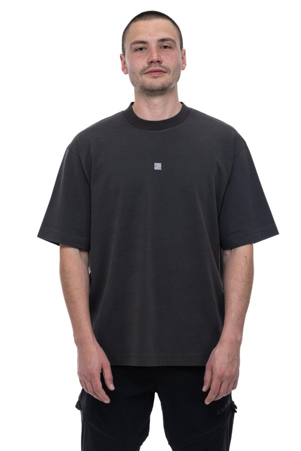 T-Shirt Cube Organic Logo Dropshoulder